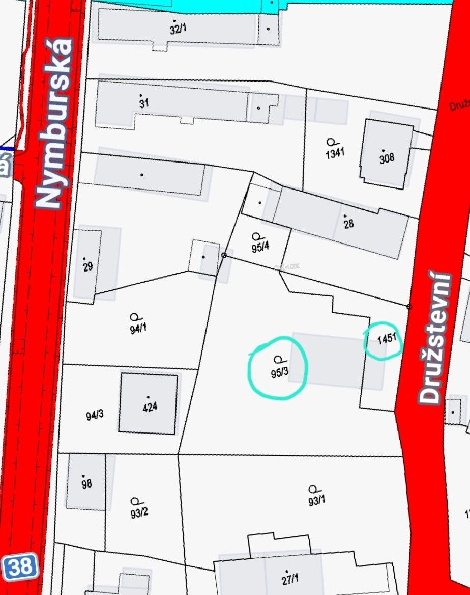 Prodej pozemek pro bydlení - Nymburk, 288 02