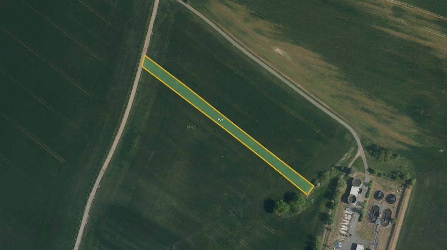 Zemědělské pozemky, Radim, Luže