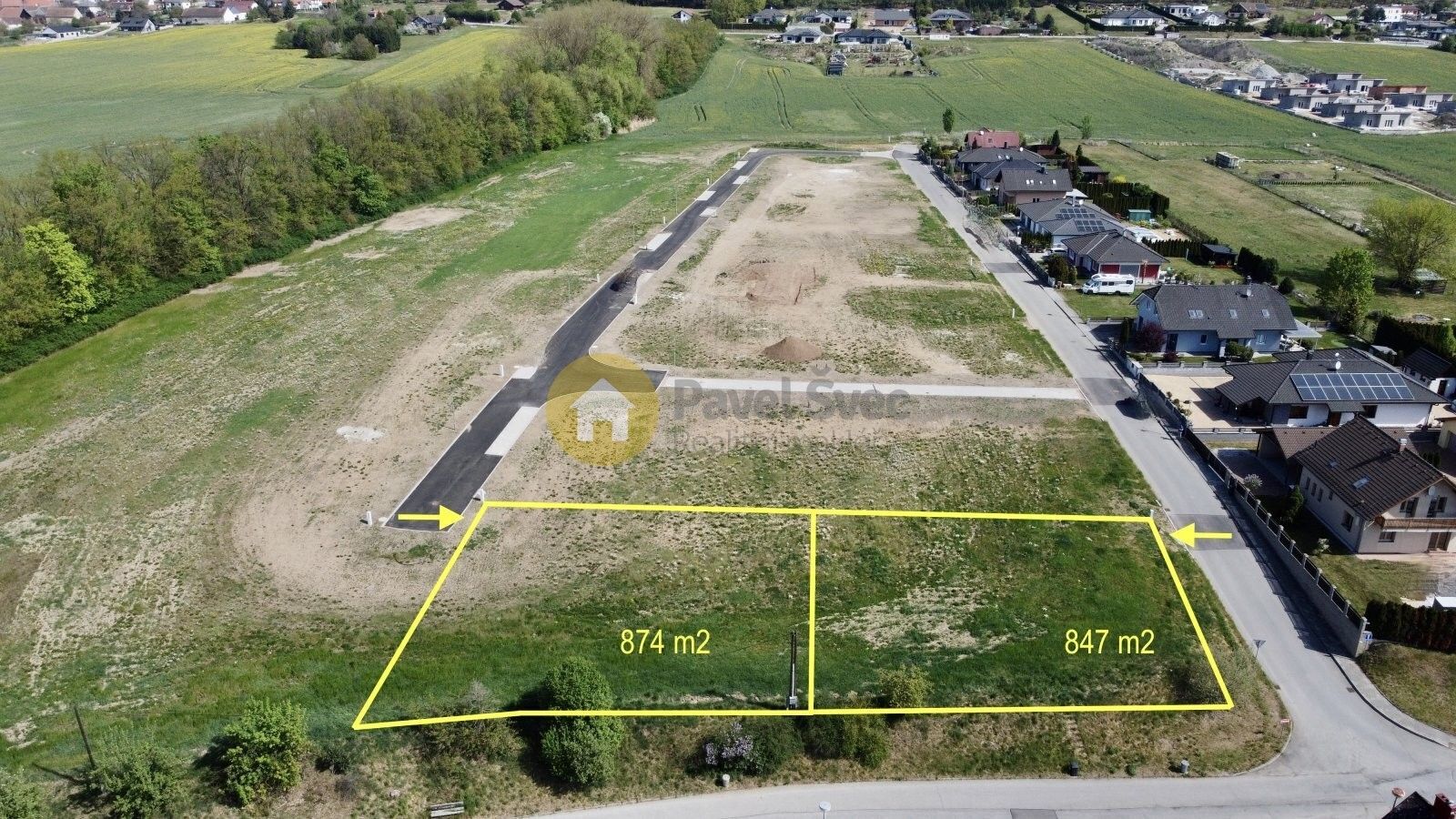 Pozemek pro bydlení · 874 m² · U Větrolamu 624, Strakonice Dražejov - 4