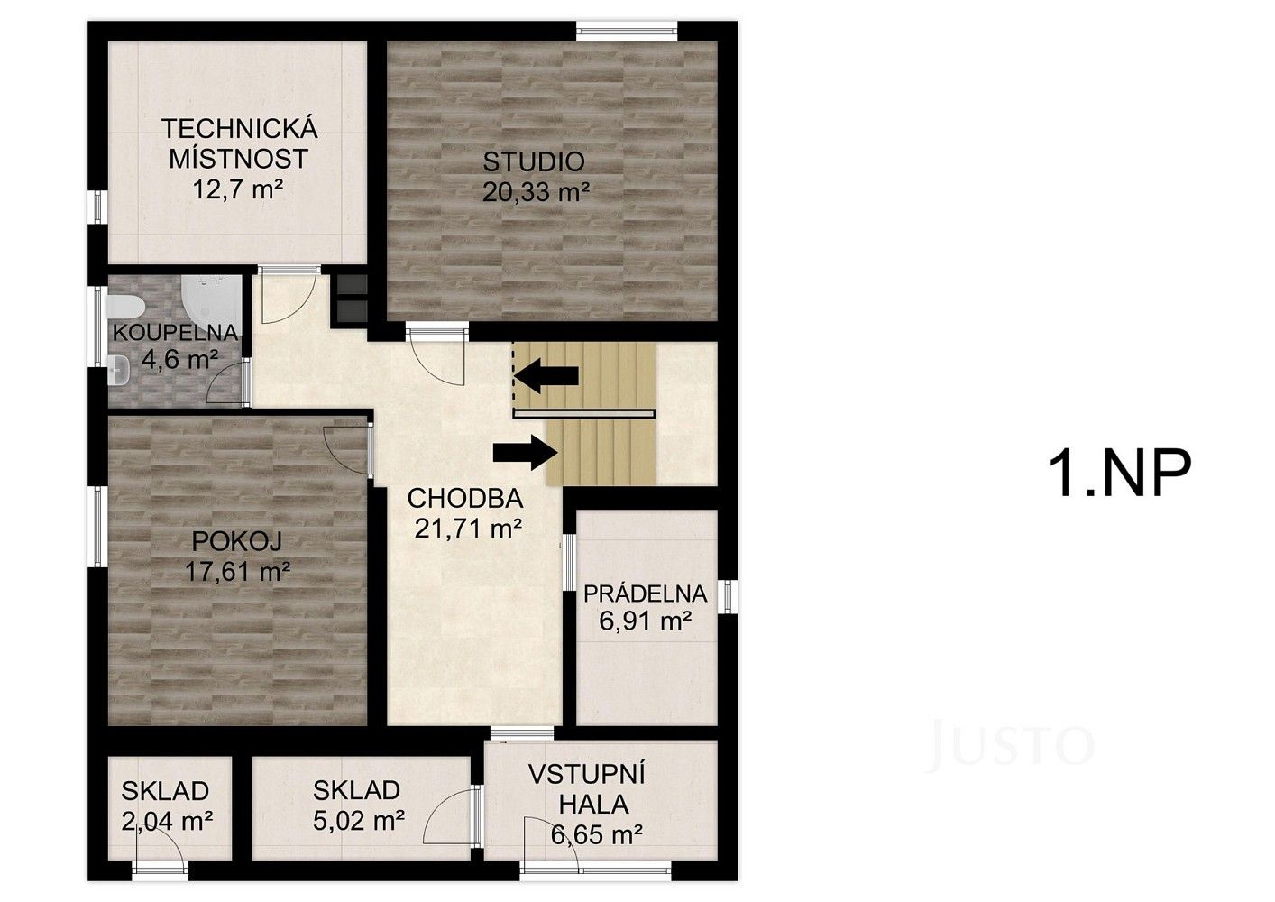 Prodej rodinný dům - Nová, Písek - Hradiště, 276 m² - 5