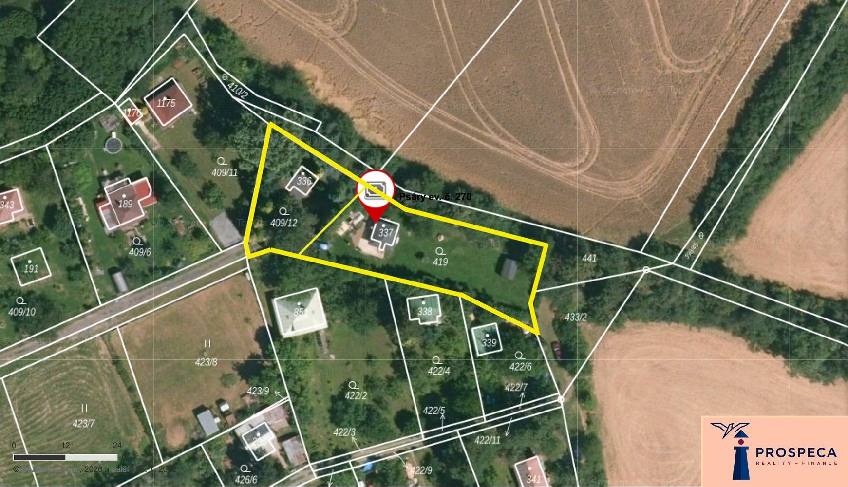 Prodej chalupa - Psáry, okres Praha-západ, Středočeský kraj, 28 m² - 5