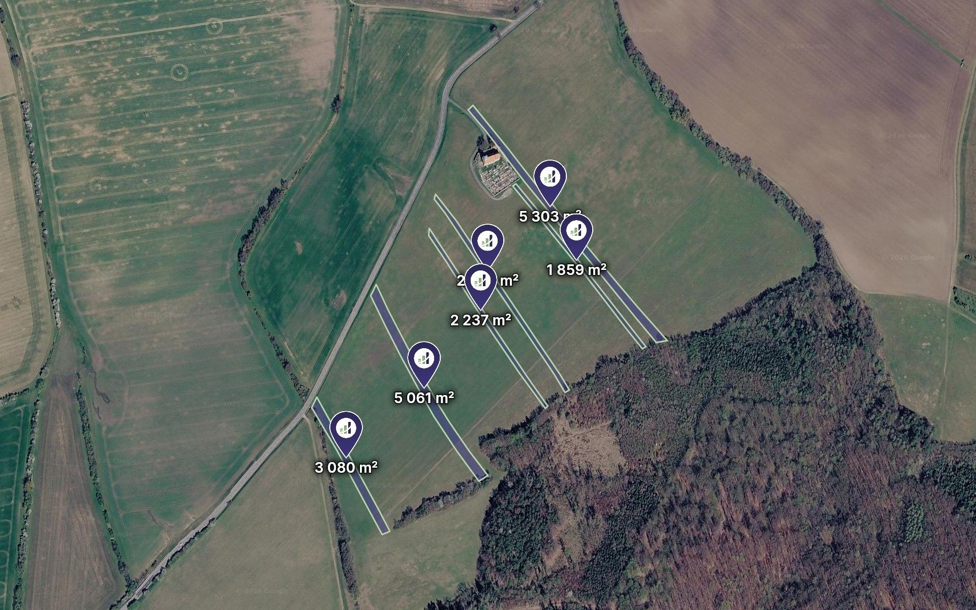 Zemědělský pozemek, 20 175 m²