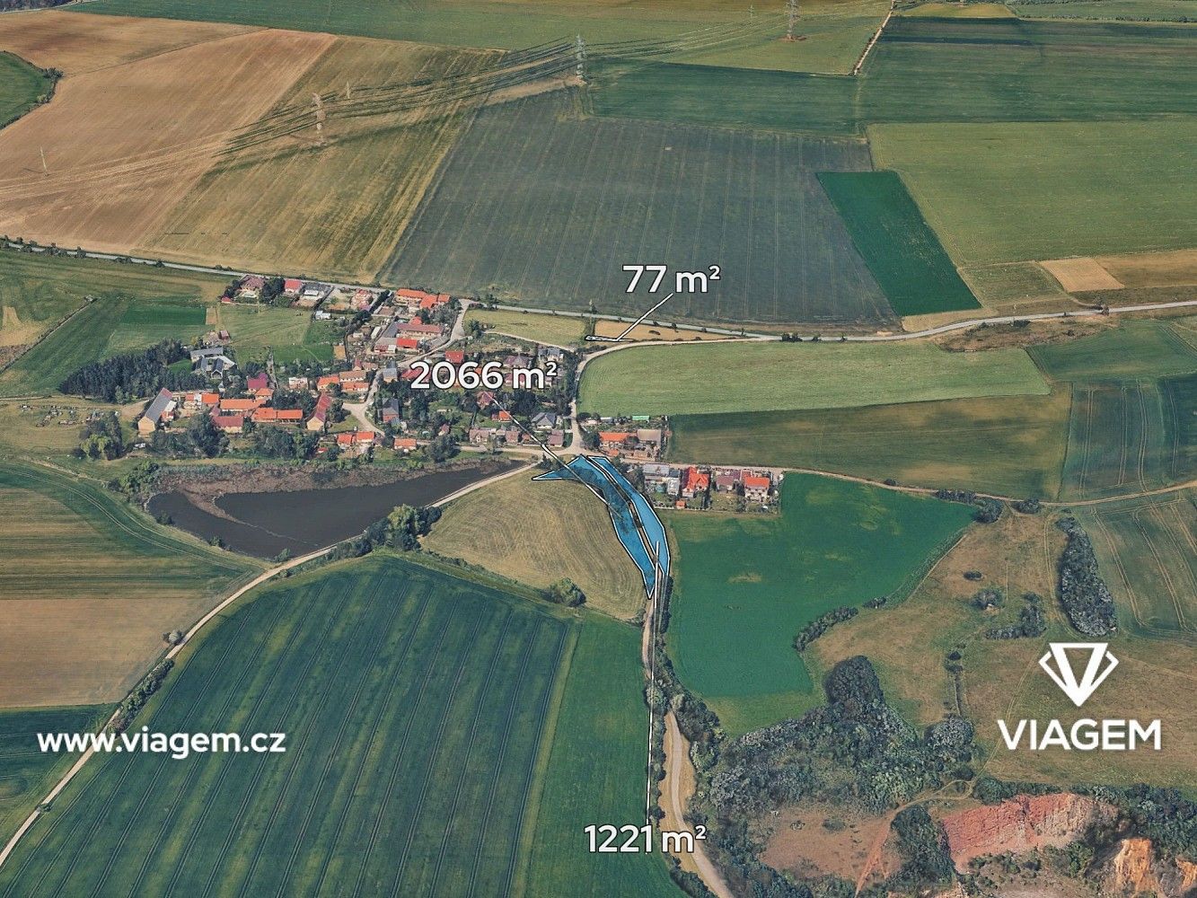 Prodej zahrada - Roblín, okres Praha-západ, Středočeský kraj - 1