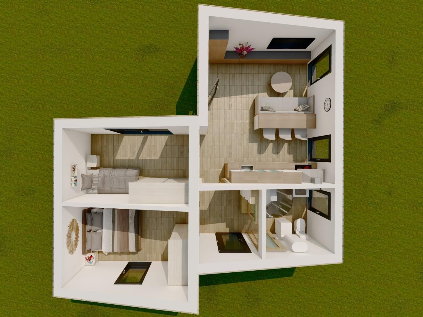 Prodej byt 3+kk - Za Tratí, Trutnov, 60 m²