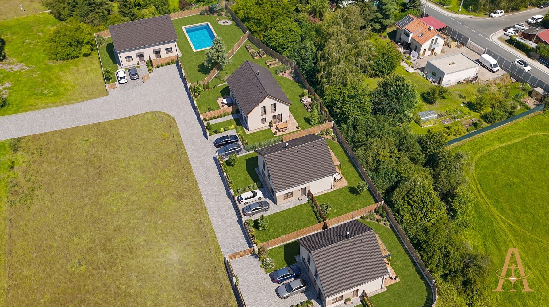Pozemek pro bydlení, 3 962 m²