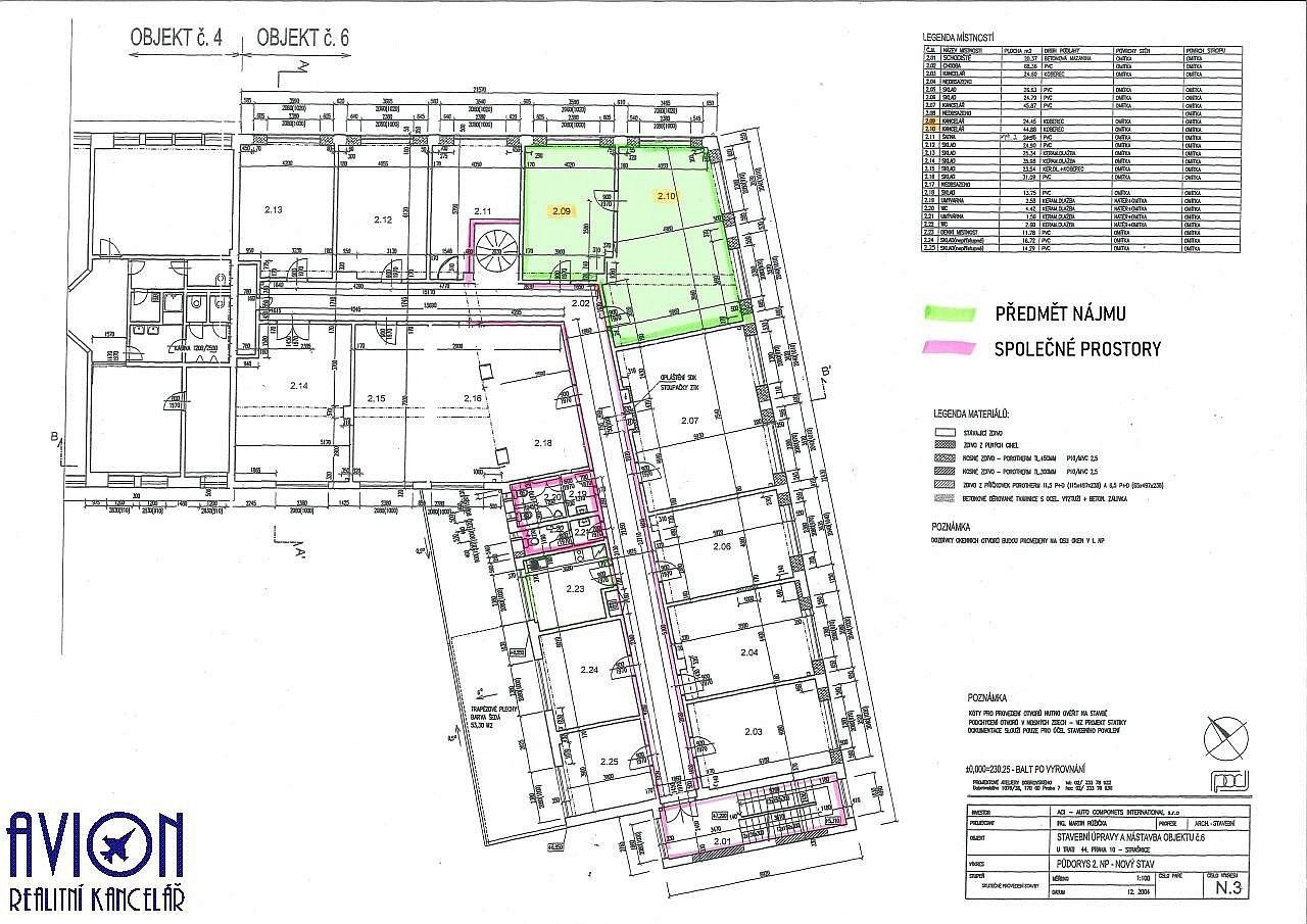 Kancelář · 69 m² · Praha - Strašnice, okres Praha 10, Hlavní město Praha - 3