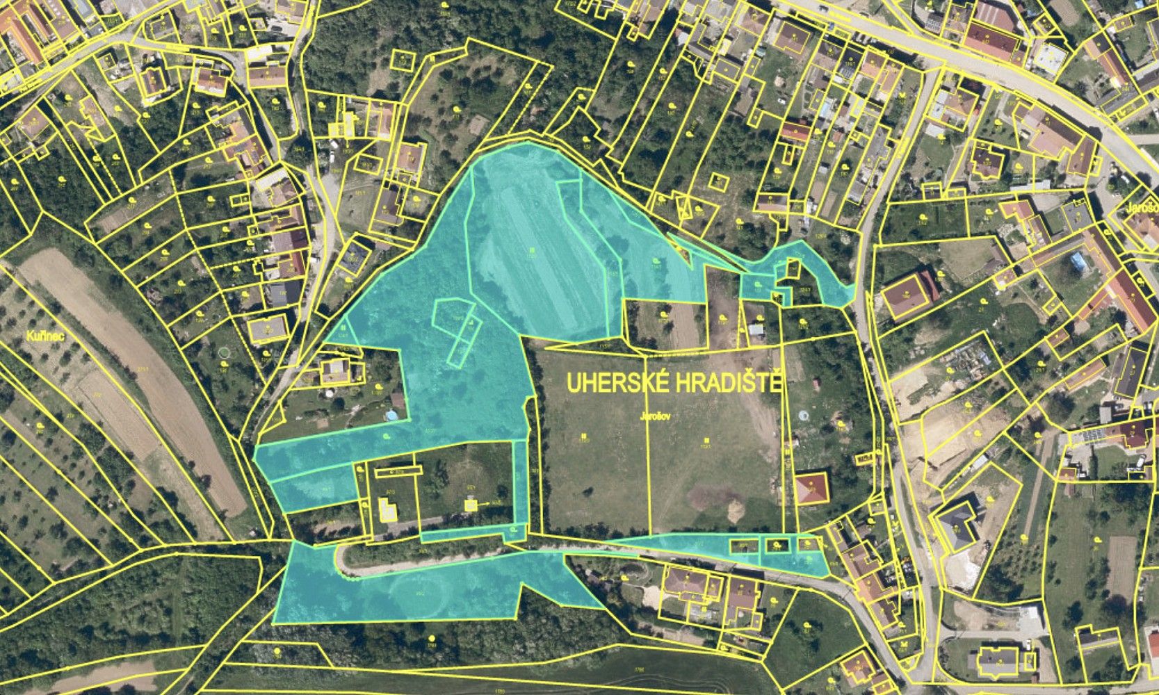 Pozemky pro bydlení, Uherské Hradiště - Jarošov, Zlínský kraj - 1
