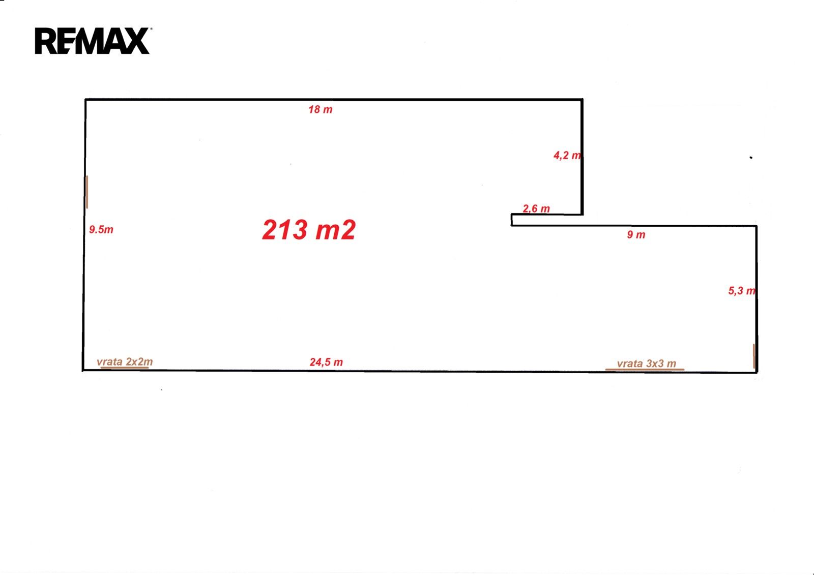 Sklady, Rubešova 140, Chrudim IV, 213 m² - 2