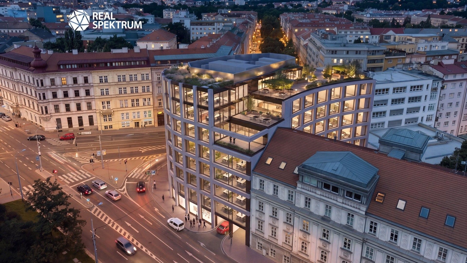 Obchodní prostory, Milady Horákové, Brno, 518 m² - 1