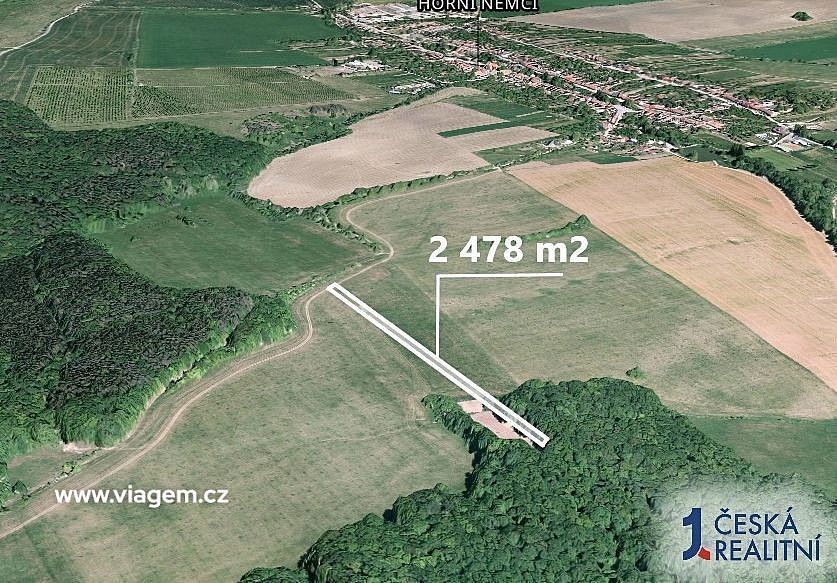 Prodej zemědělský pozemek - Horní Němčí, okres Uherské Hradiště, Zlínský kraj - 2