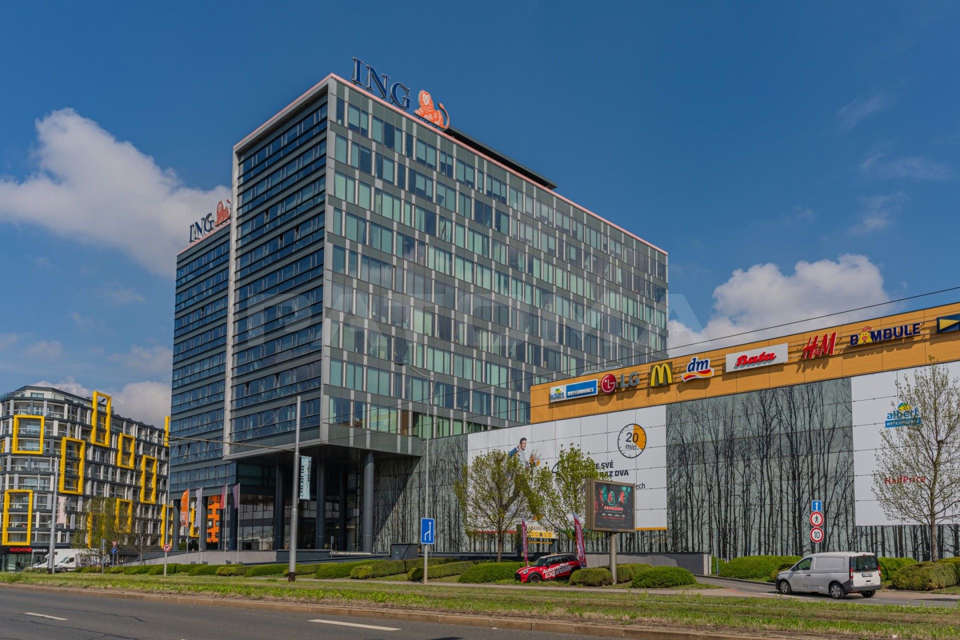 Kanceláře, Českomoravská, Praha, 548 m² - 1