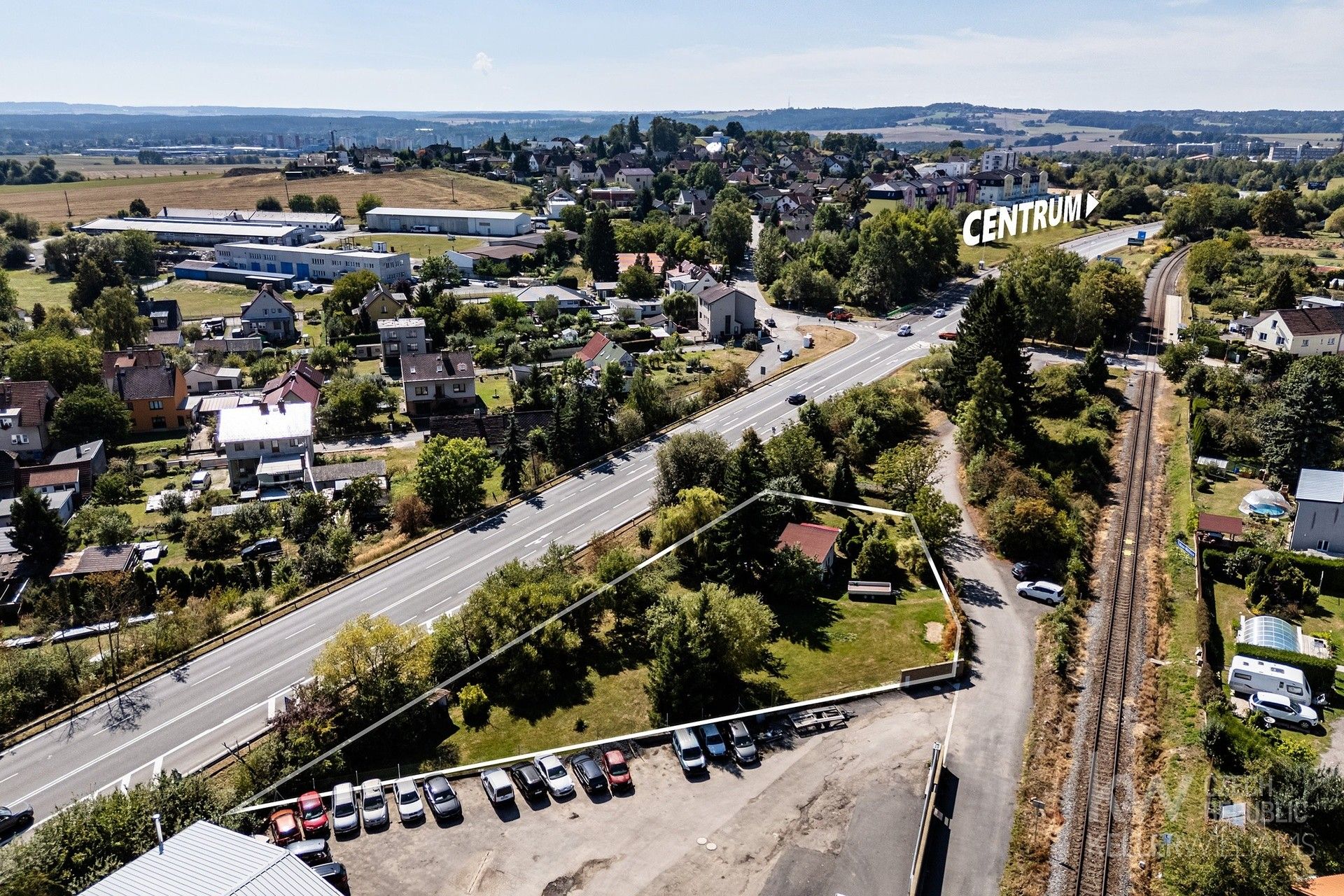 Komerční pozemky, Měšice, Tábor