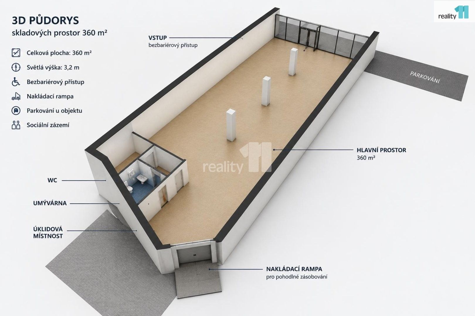 Obchodní prostory, Okružní, Česká Lípa, 360 m² - 2