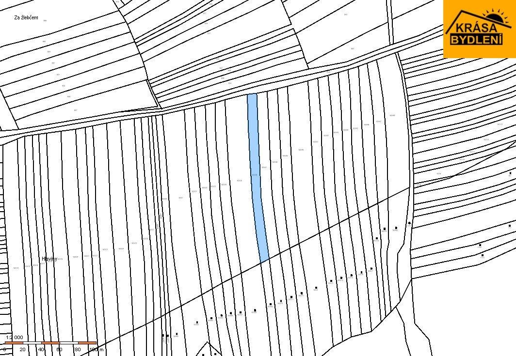 Zemědělské pozemky, Částkov, 6 371 m² - 1