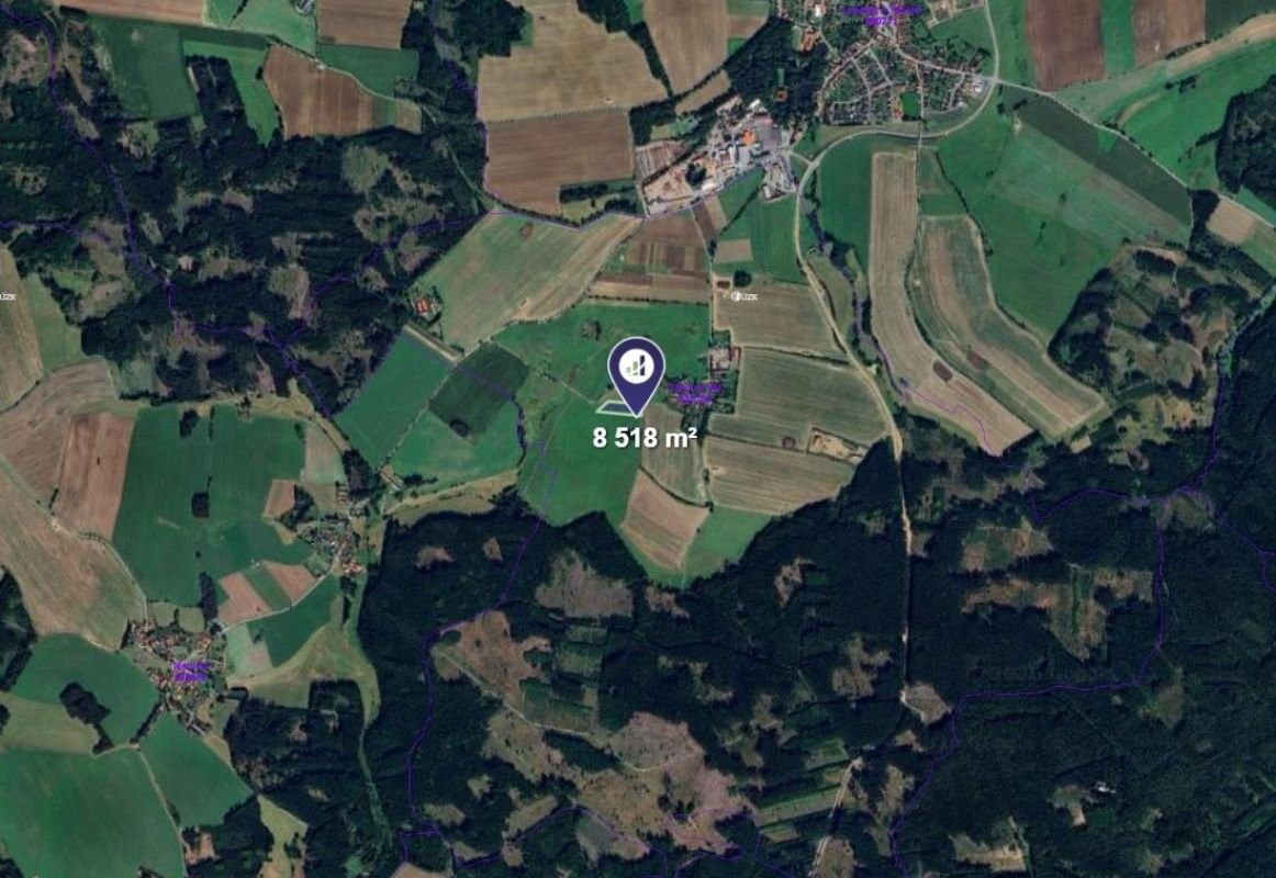 Louky, Lukavec, 8 518 m² - 2