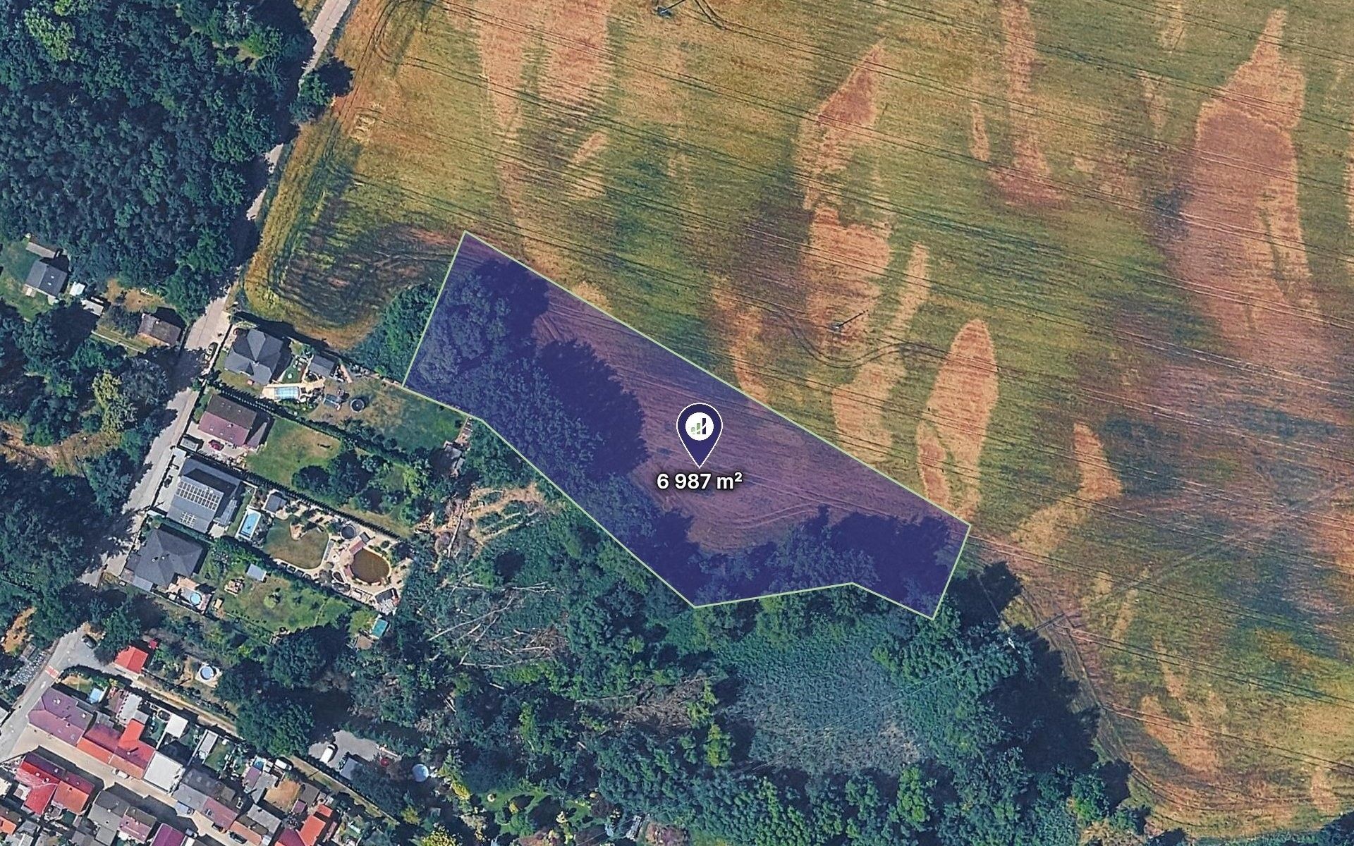 Zemědělské pozemky, Kostelec nad Labem, 2 620 m² - 1