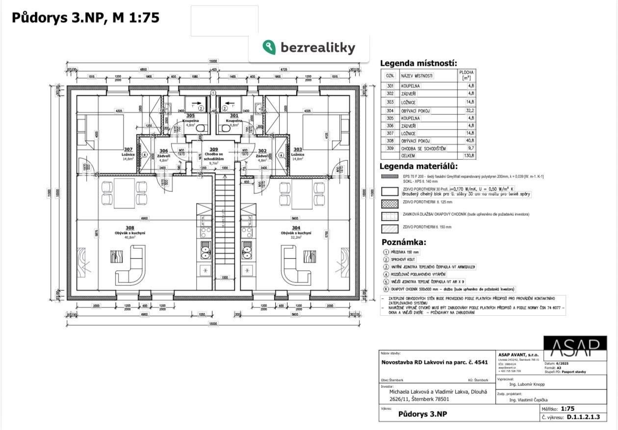 Prodej byt 3+kk - Hvězdné údolí, Šternberk, 67 m²