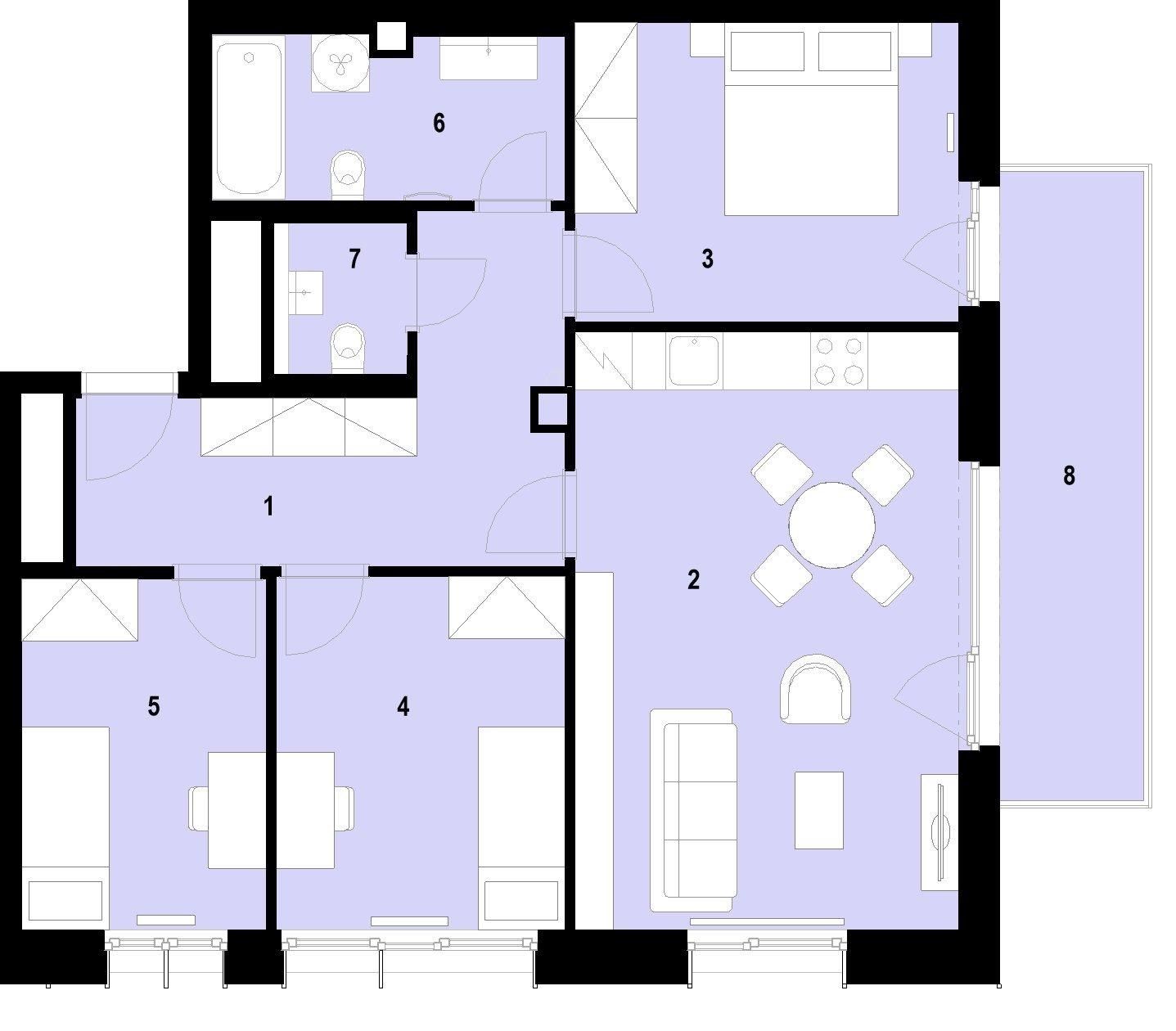Prodej byt 4+kk - Plynárenská  , Brno, 82 m²