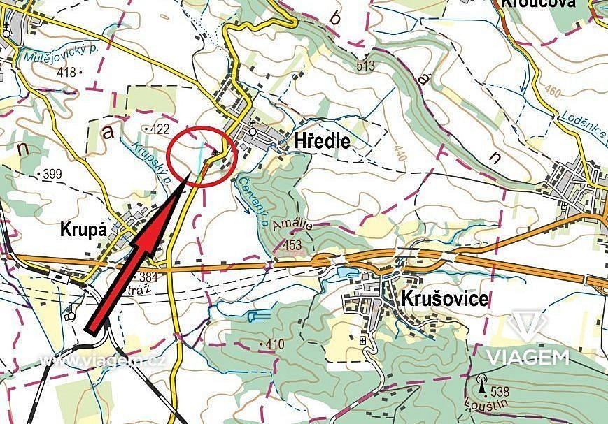 Zemědělský pozemek · Krupá, okres Rakovník - 4