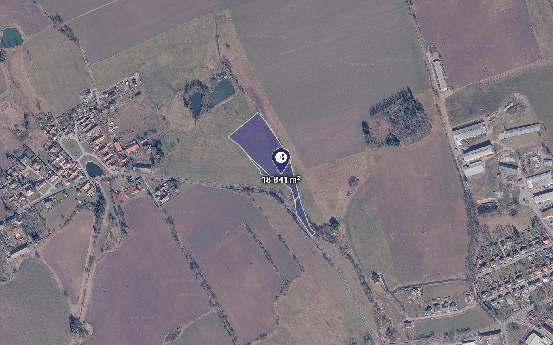 Louka, 1 570 m²