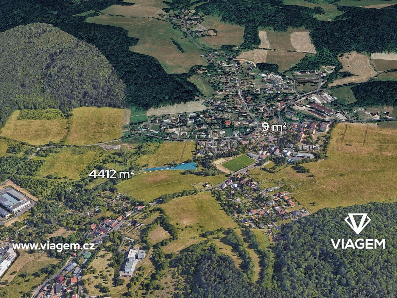 Zemědělské pozemky, Chuderov, okres Ústí nad Labem - 1