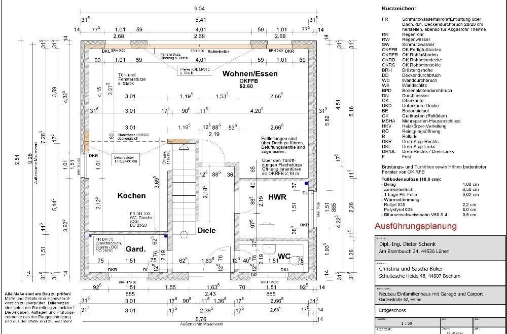 Rodinné domy, Gartenstr. 62 Herne Holsterhausen Nordrhein-Westfalen 44625, 179 m² - 1