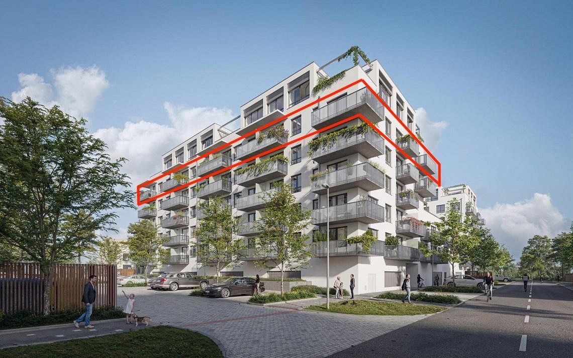 1+kk, Honzíkova, Praha 10 - Dolní Měcholupy, 41 m² - 2