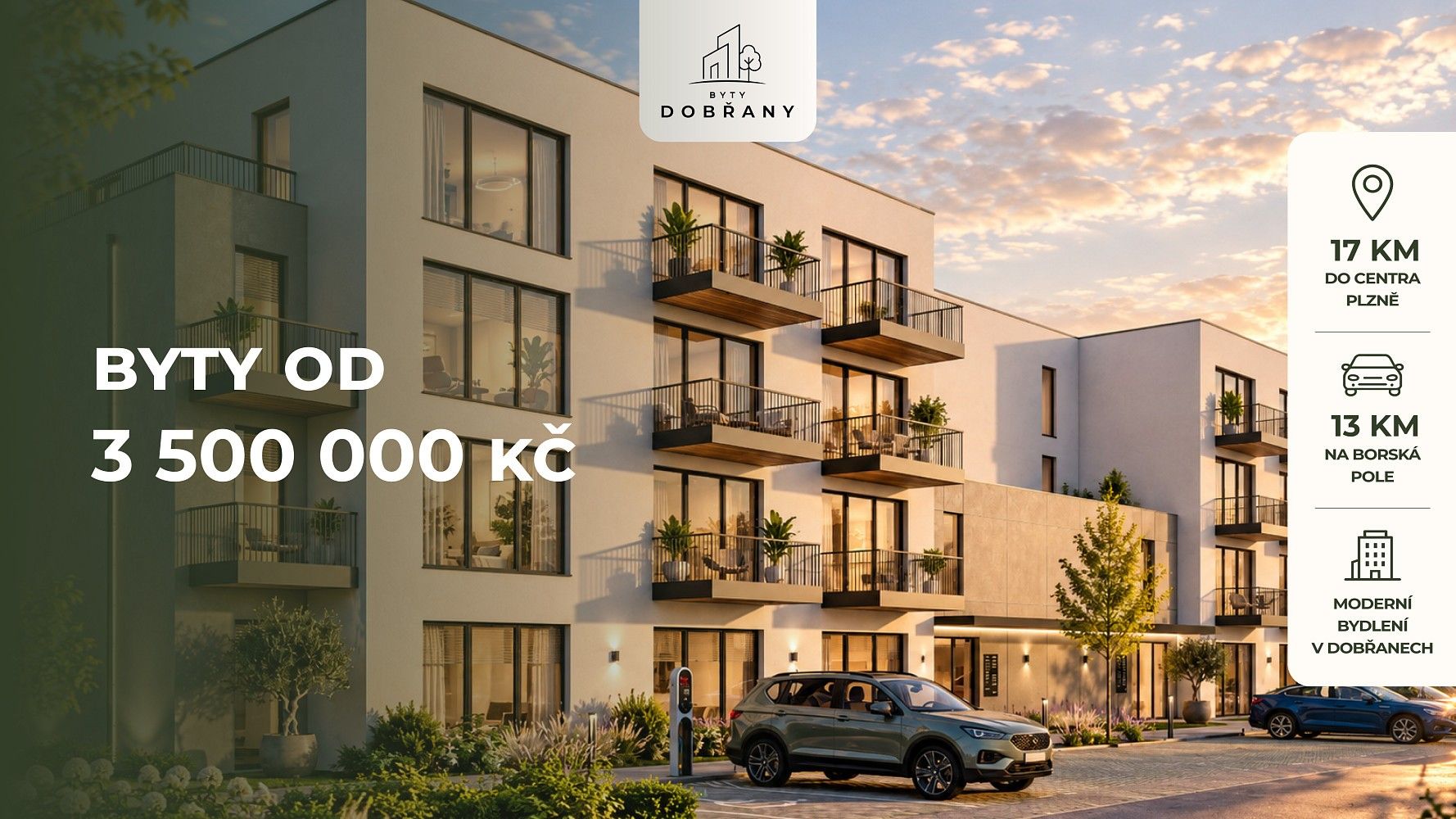 Byt 2+kk, 58 m²