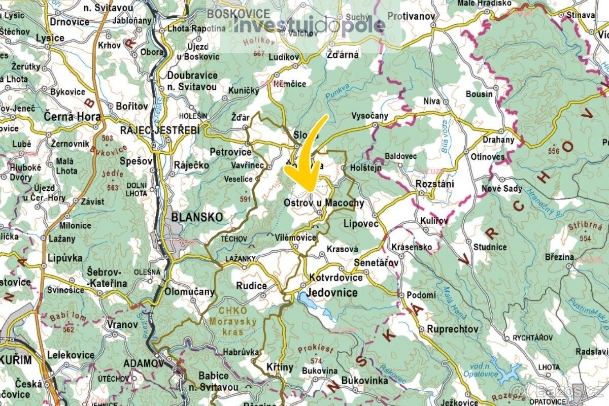 Pozemek pro bydlení · Ostrov u Macochy, 679 14 - 3