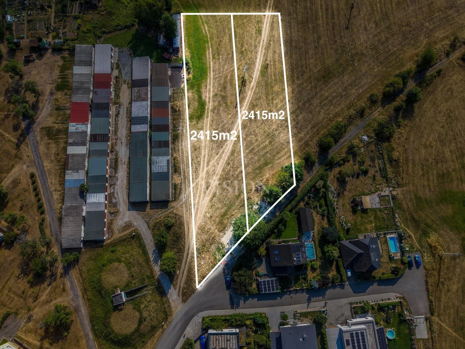 Pozemky pro bydlení, Milevsko, 4 832 m² - 2
