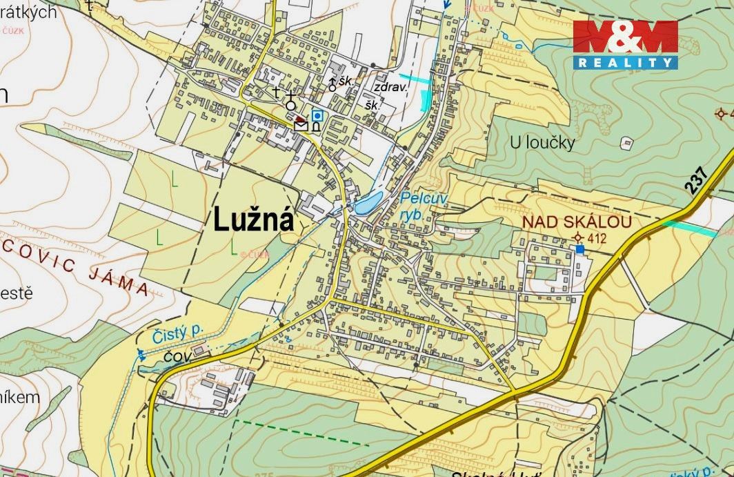 Prodej pozemek pro bydlení - Lužná v Čechách, 270 51