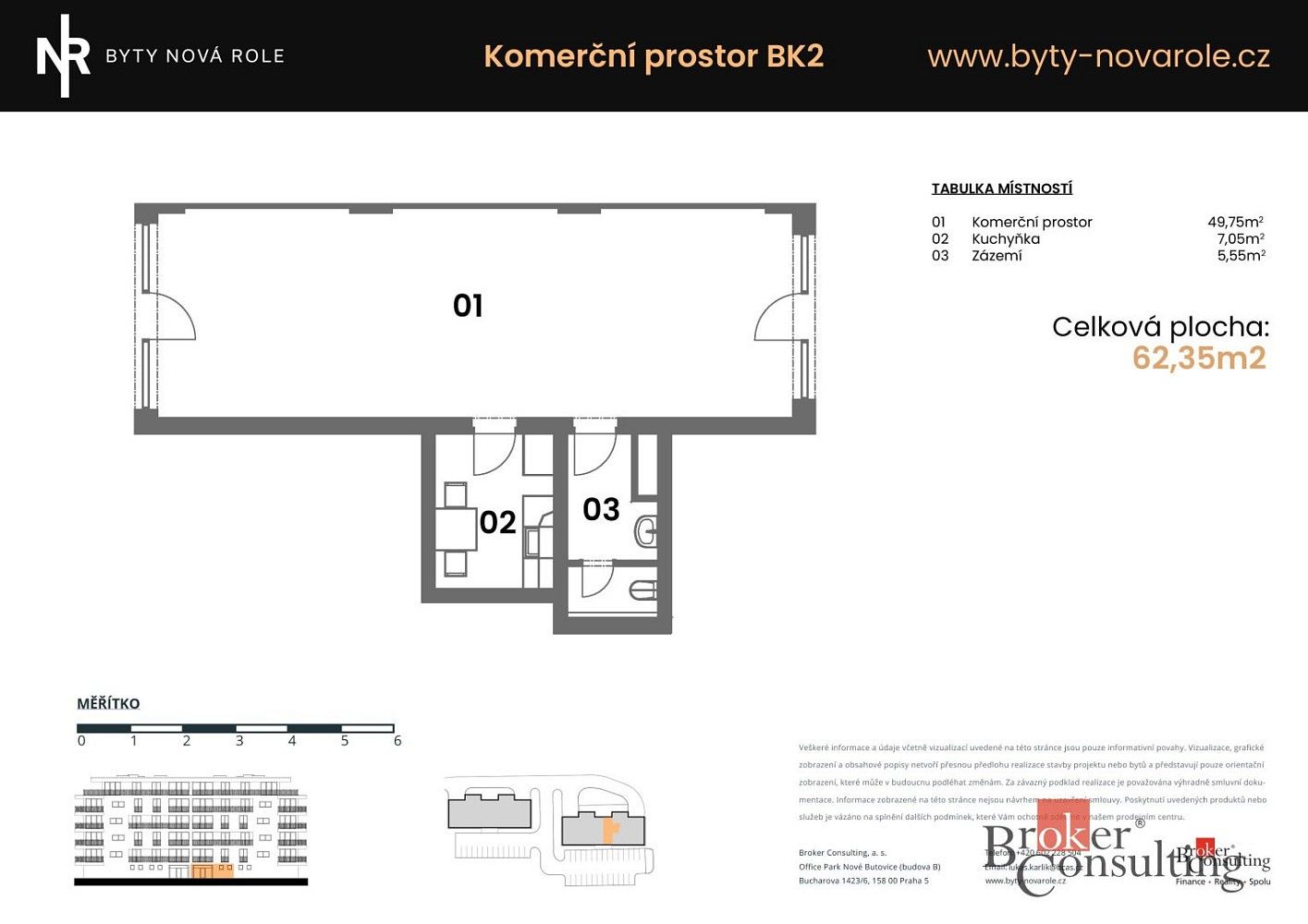 Obchodní prostory · 62 m² · Svobodova, Nová Role, okres Karlovy Vary - 3