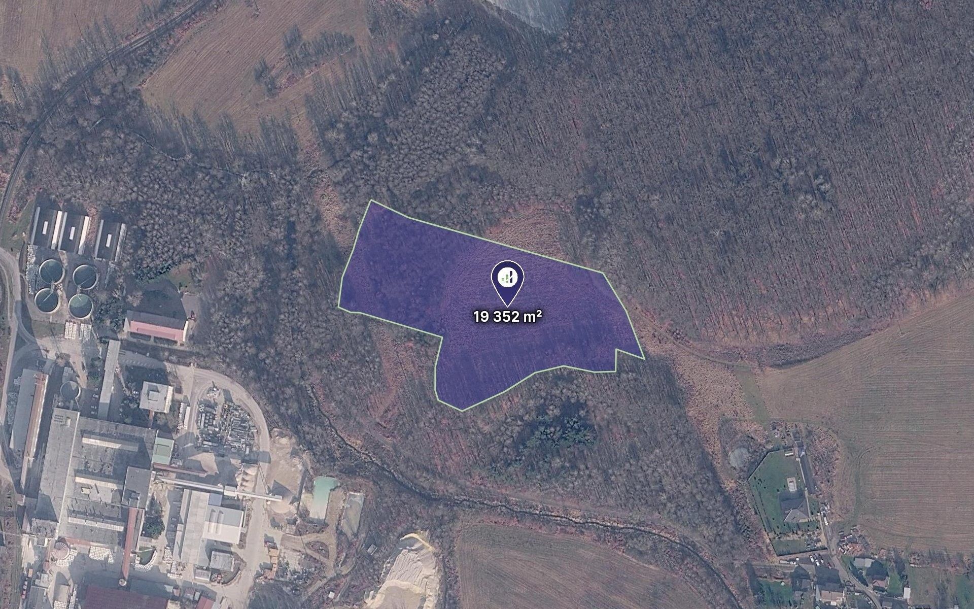 Louka, 6 451 m²