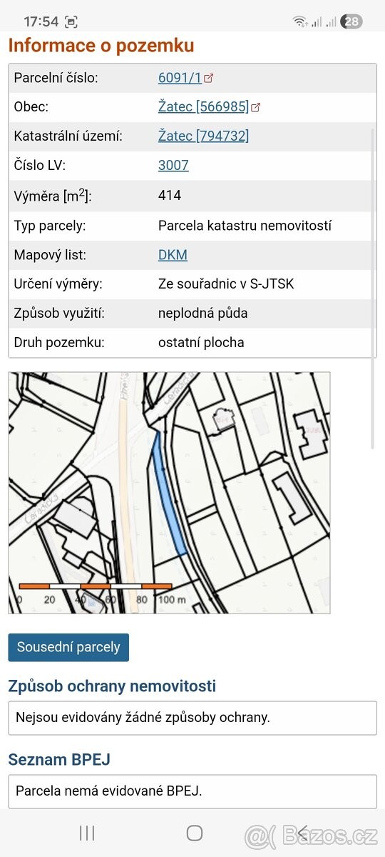 Pozemek pro bydlení · Žatec, 438 01 - 4