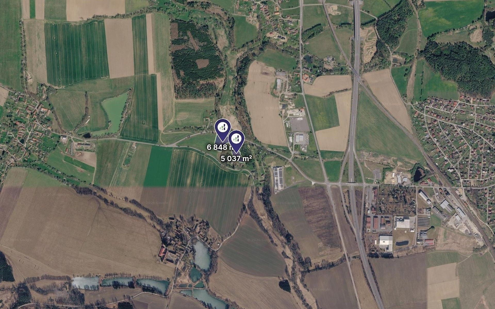 Zemědělské pozemky, Chotoviny, 11 885 m² - 2