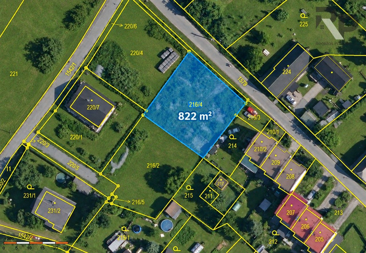 Pozemek pro bydlení · 822 m² · Sobotín - 3
