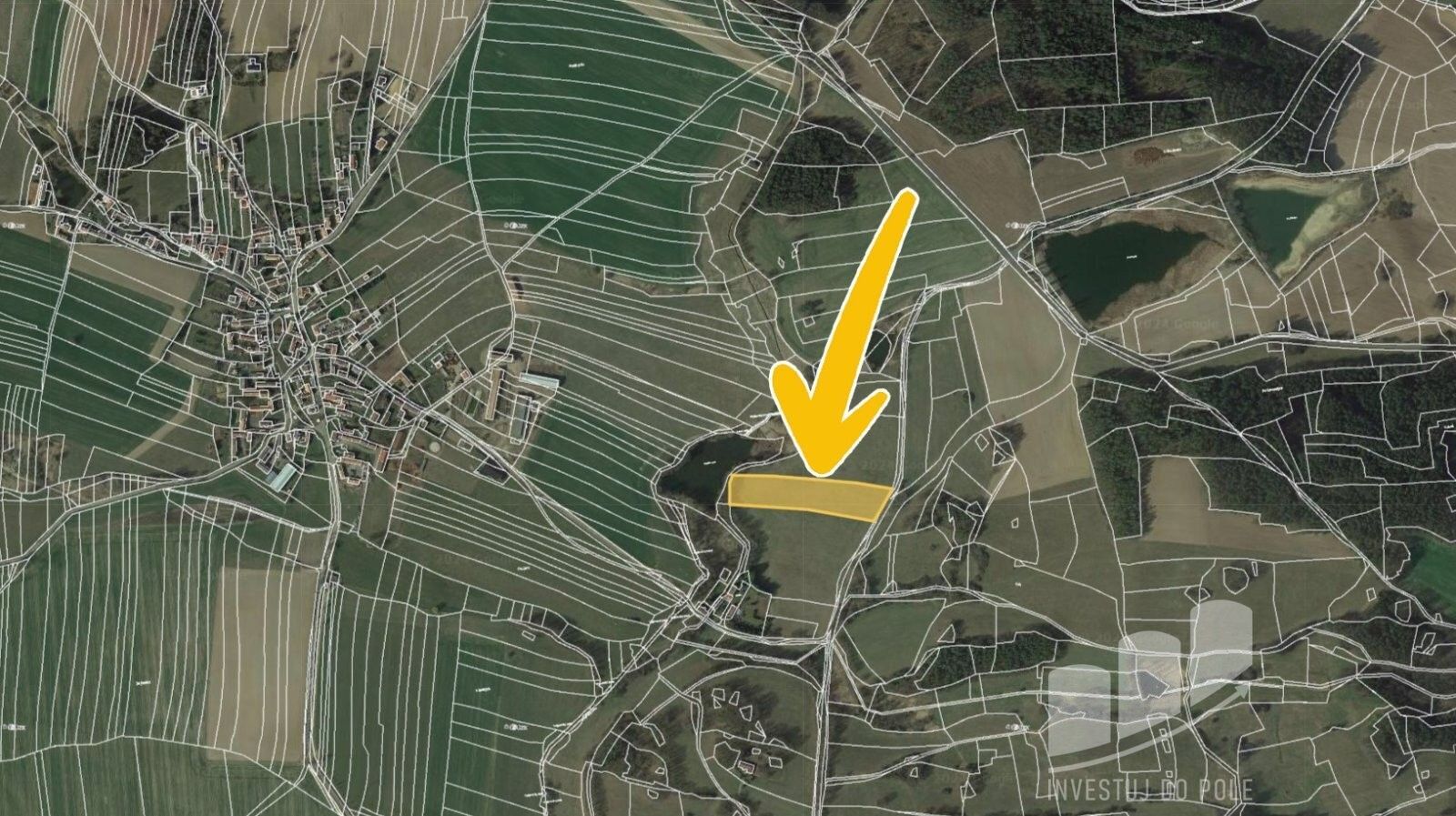 Prodej zemědělský pozemek - Níkovice, Hrejkovice, 2 080 m²