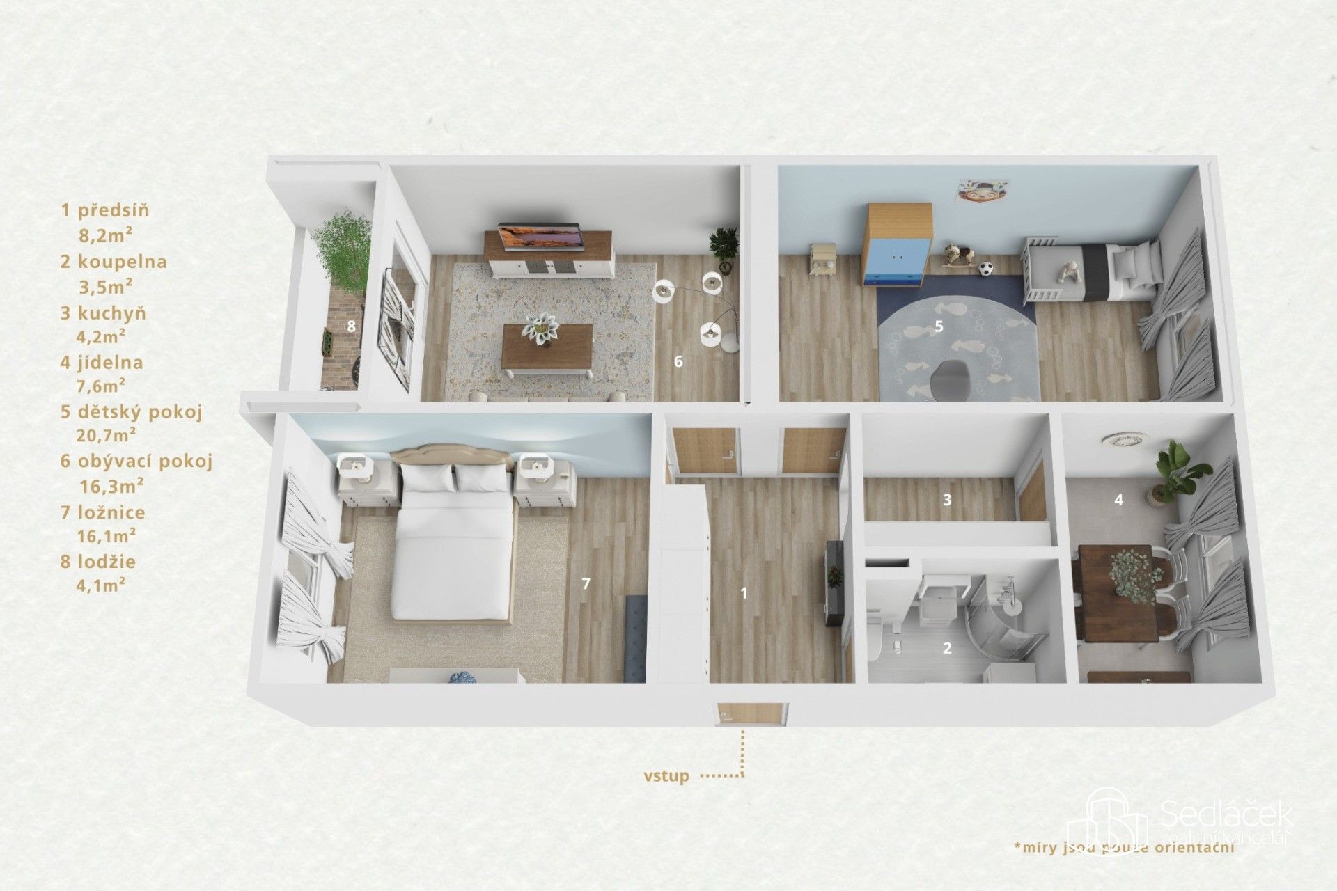 Prodej byt 3+1 - Závodu míru, Sokolov, 76 m²