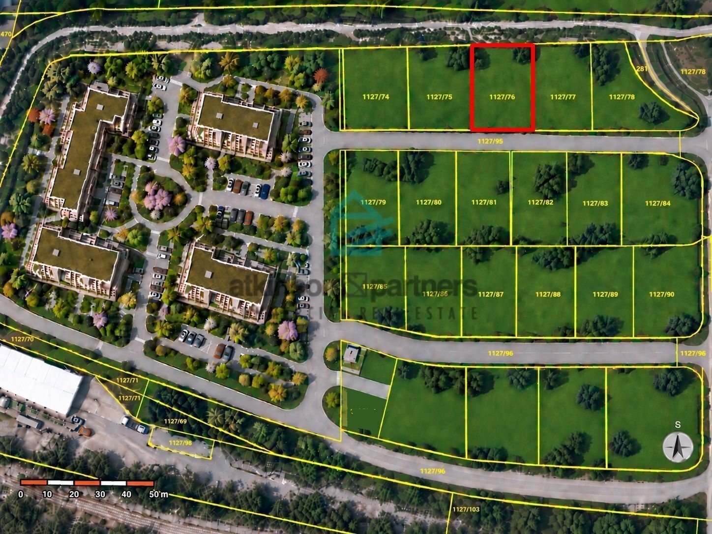 Pozemky pro bydlení, Hluboká nad Vltavou, 1 030 m² - 2