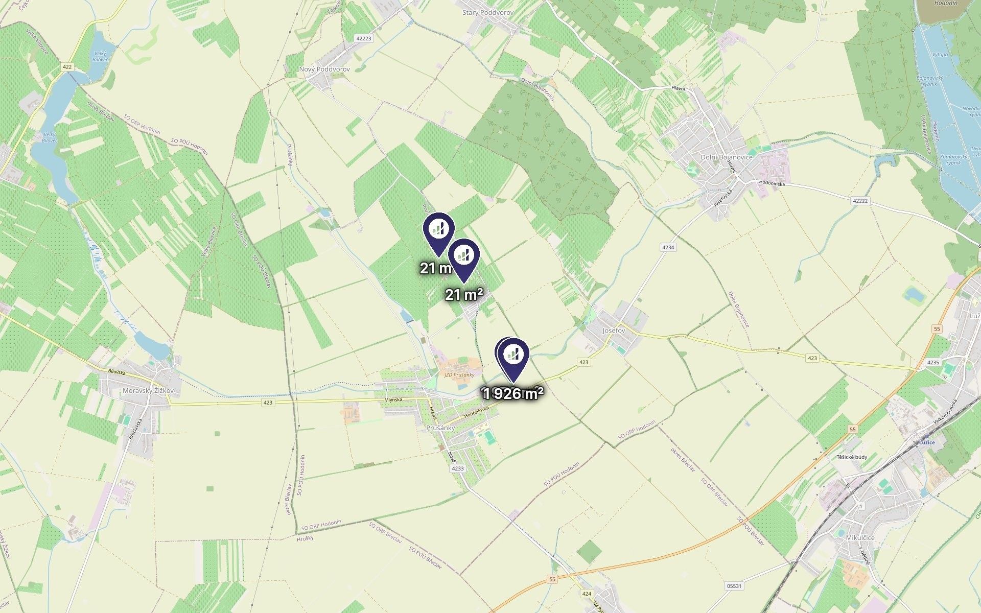 Zemědělský pozemek · 3 938 m² · Prušánky - 4