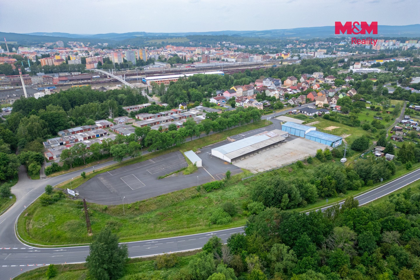 Prodej obchodní prostory - Na Návrší, Cheb, 17 717 m² - 2
