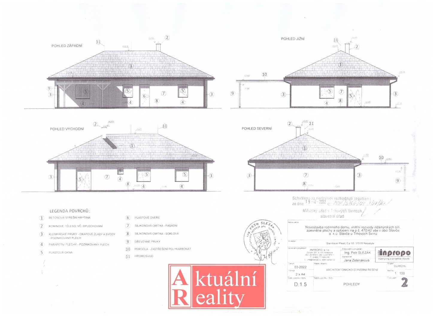 Pozemek pro bydlení · 1 269 m² · Slavče - 4