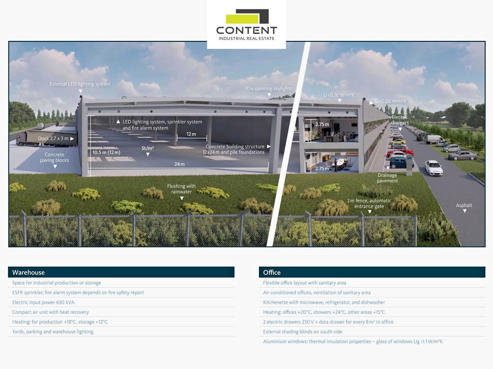 Pronájem výrobní prostory - Podhoří, Ústí nad Labem, 6 179 m²