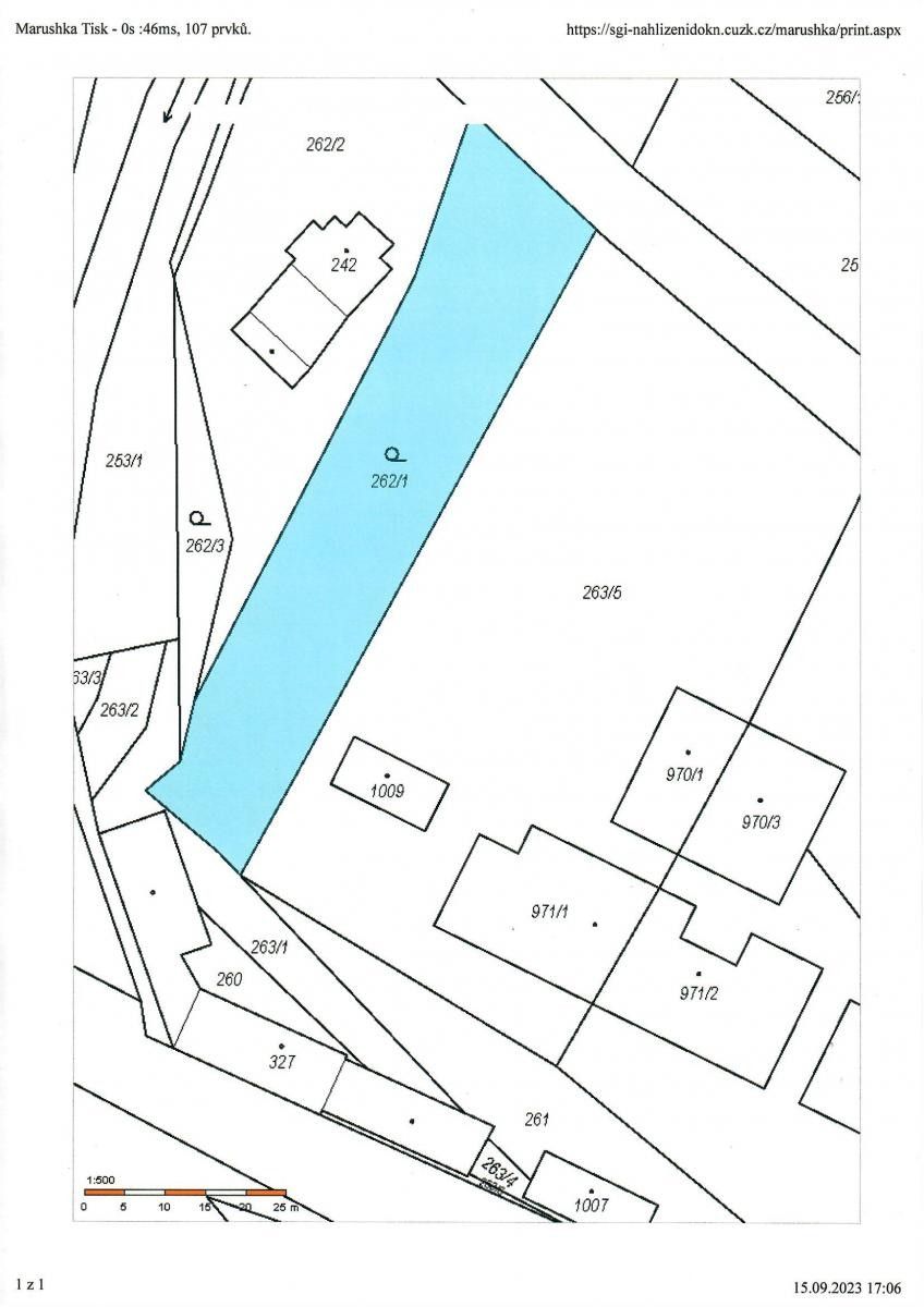 Pozemek pro bydlení · 1 583 m² · Sázavská, Stříbrná Skalice - 3