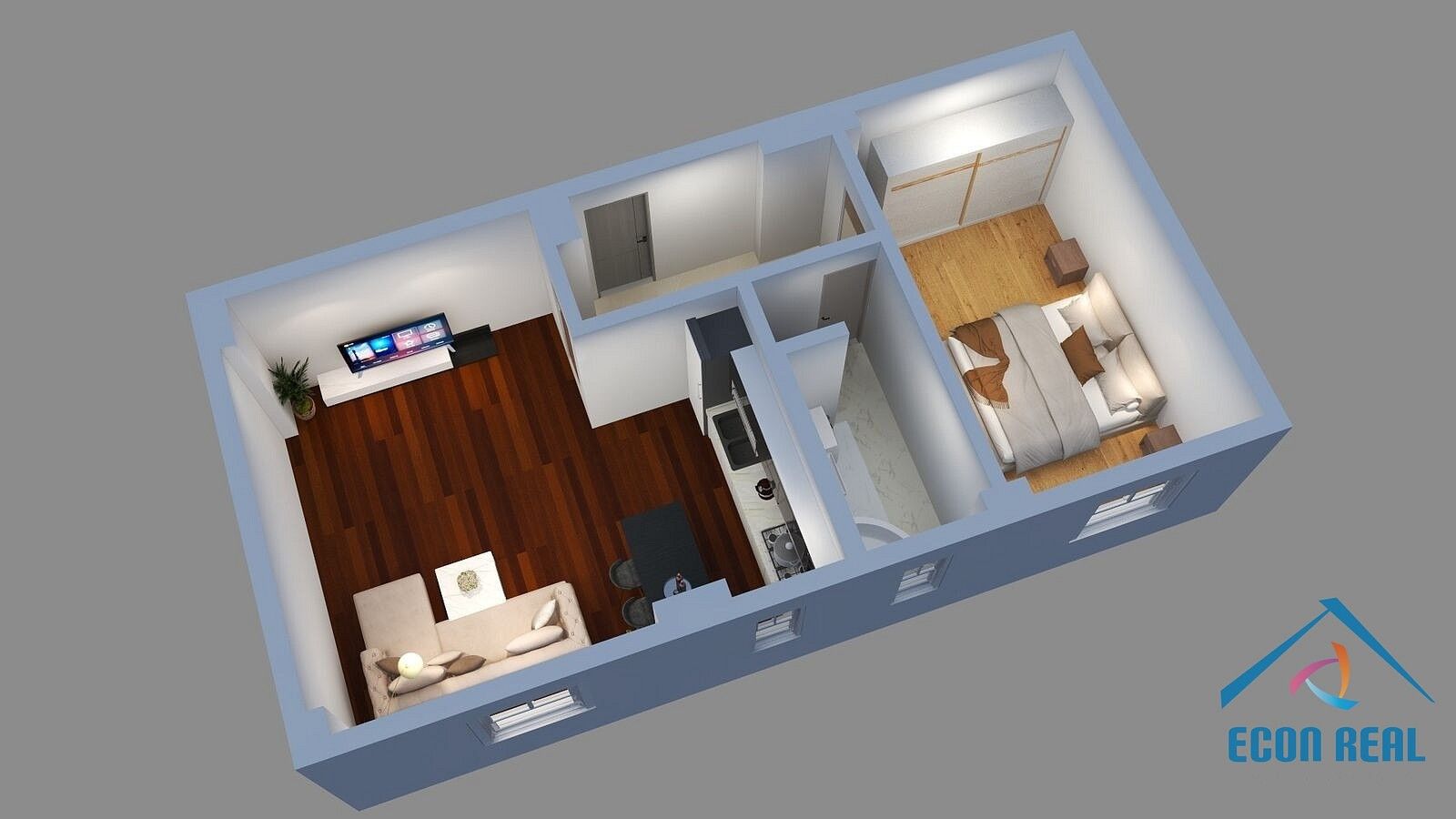 Byt 2+kk · 53 m² · Praha - Vršovice, okres Praha 10, Hlavní město Praha - 3