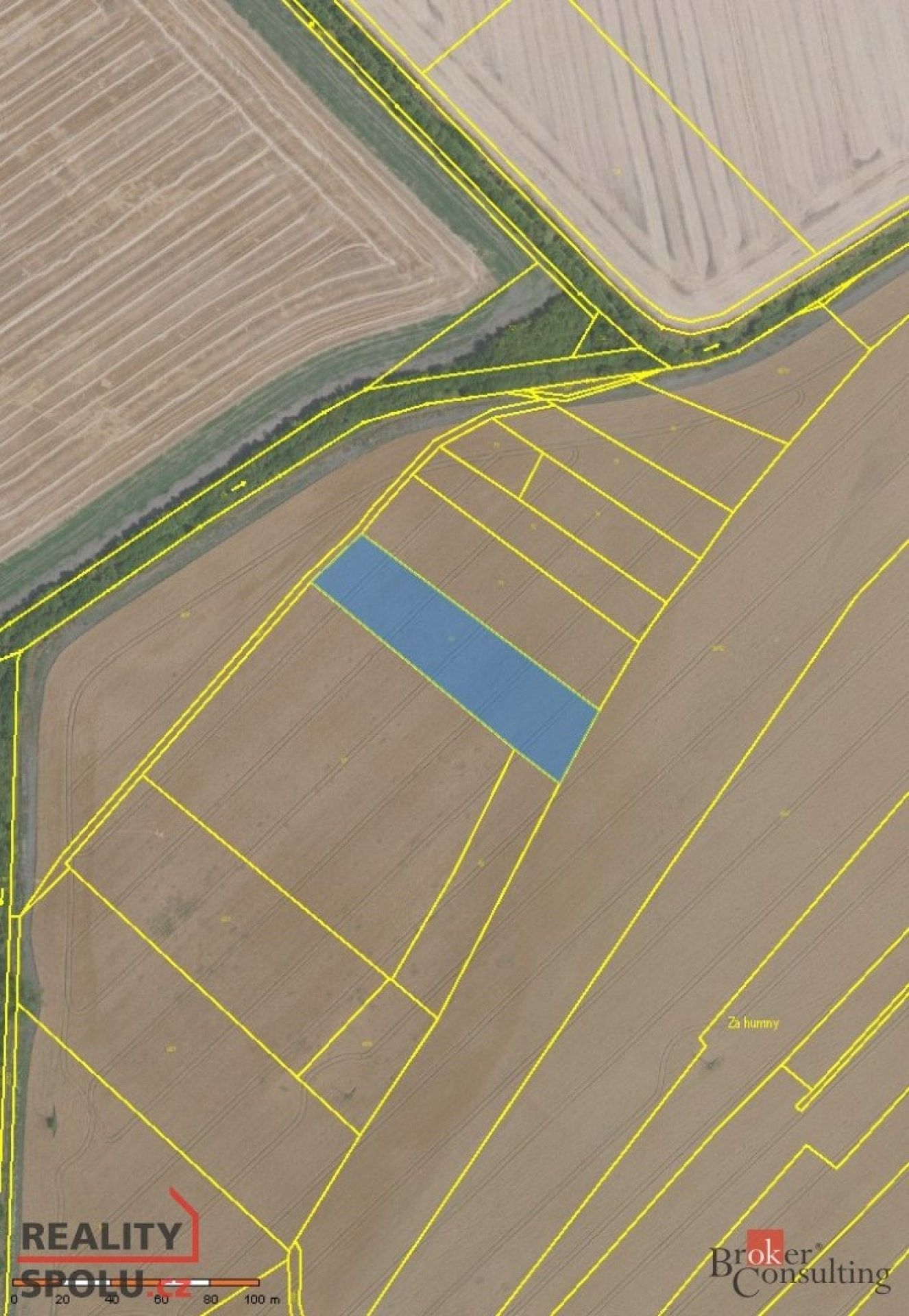 Zemědělské pozemky, K Mostu, Křinec