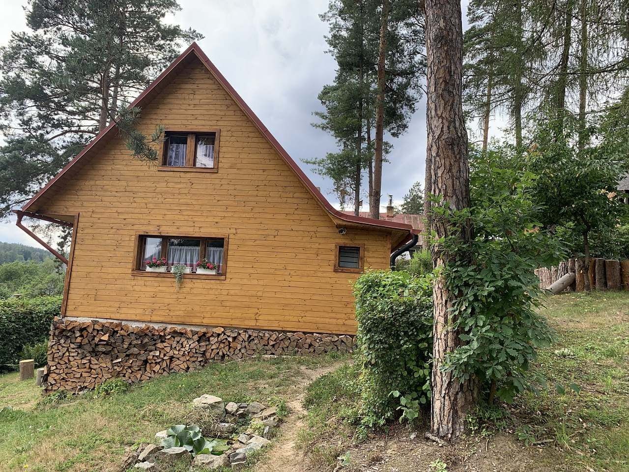 Chaty, Stříbrná Skalice - Hradové Střimelice, Středočeský kraj