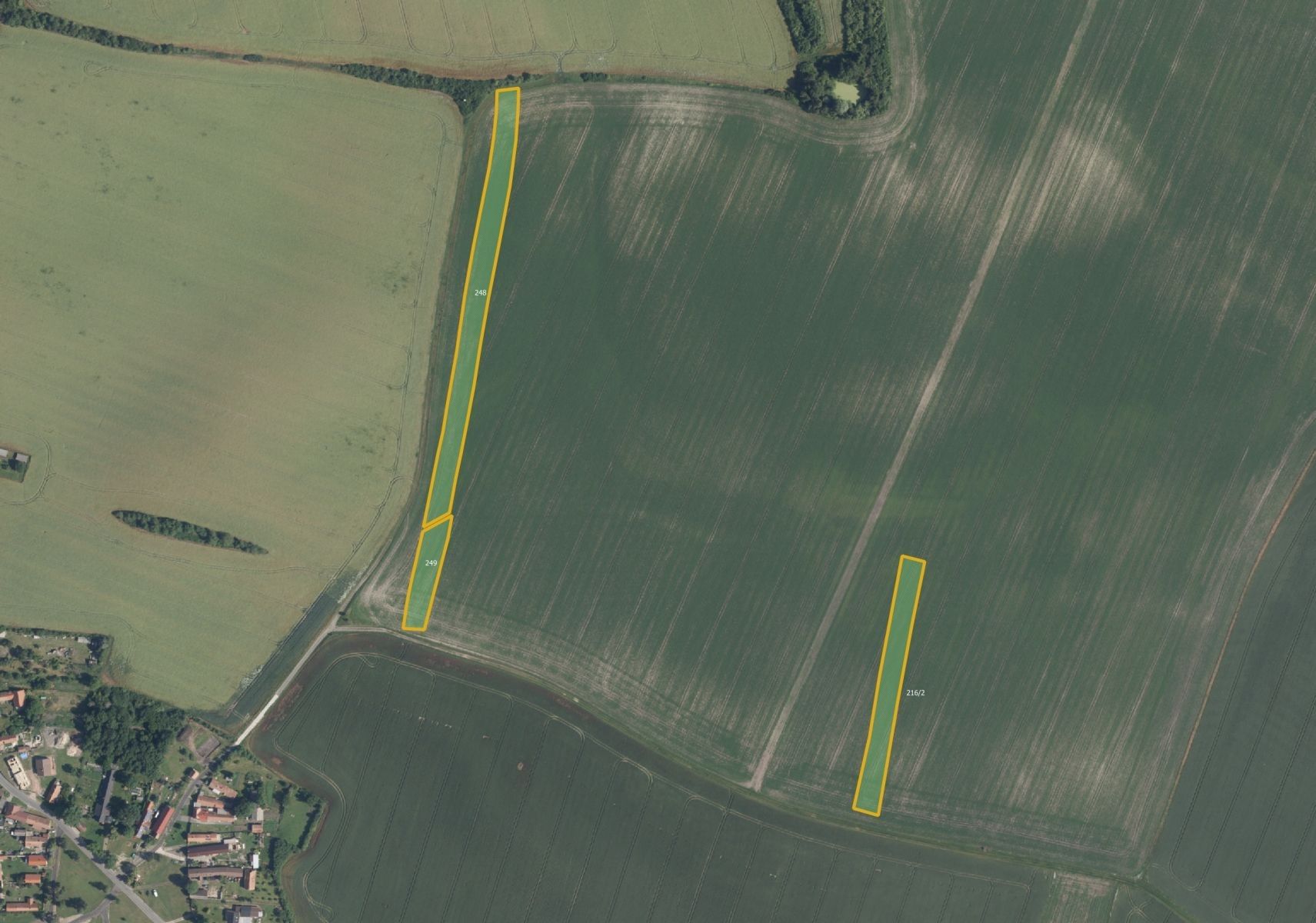 Zemědělský pozemek, 9 686 m²