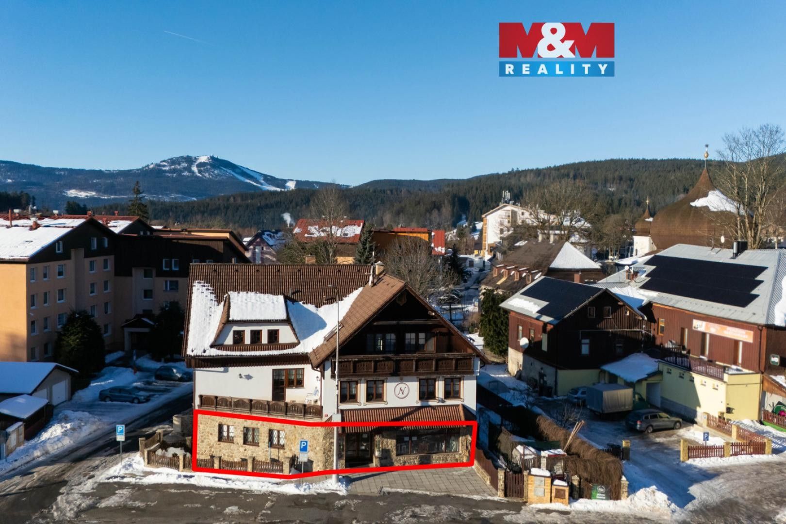 Obchodní prostory, K Samotám, Železná Ruda, 140 m²