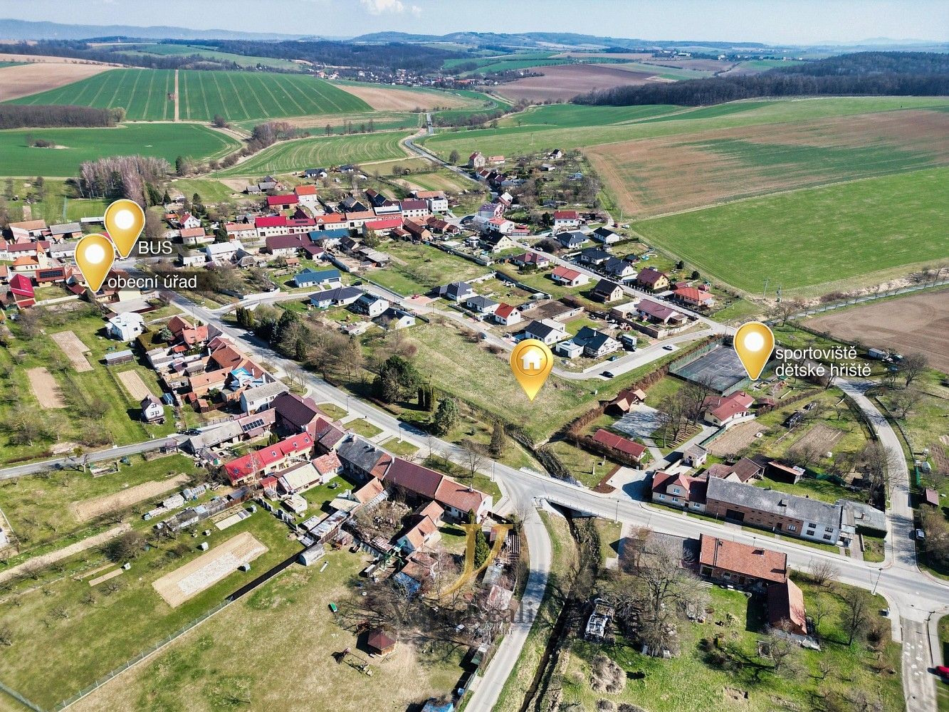 Pozemek pro bydlení · Hradčany, okres Přerov, Olomoucký kraj - 4